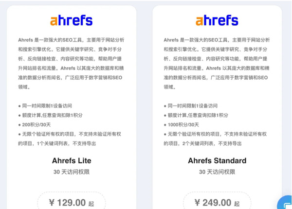 獨立站優化必備的三款工具，附上價格！